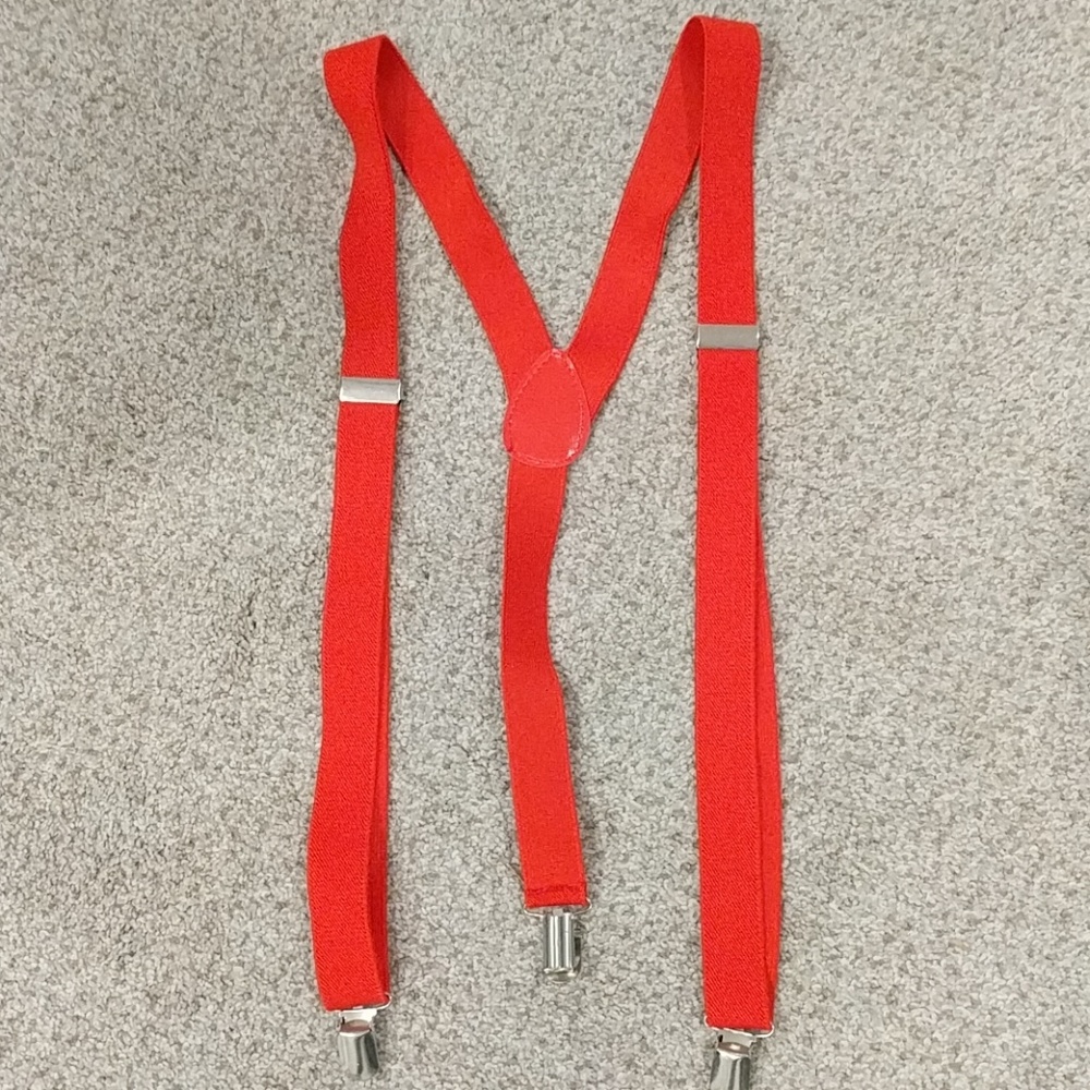 Red suspenders
